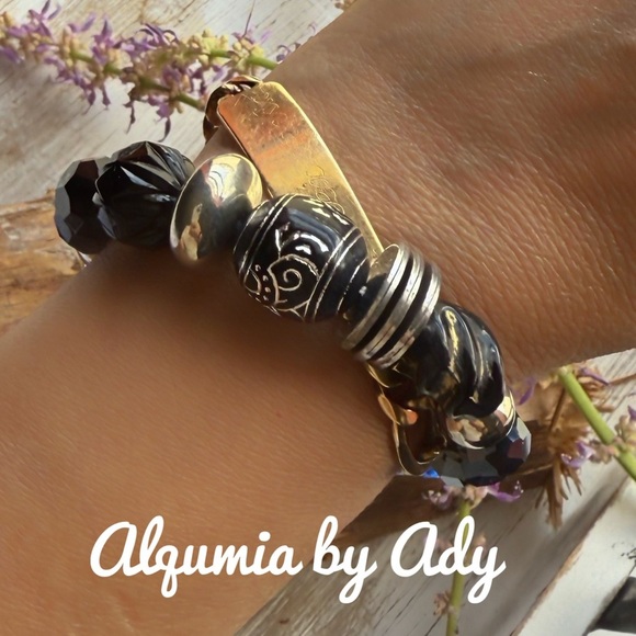 Alquimia by Ady Blue and Silver Bracelet - Picture 2 of 3
